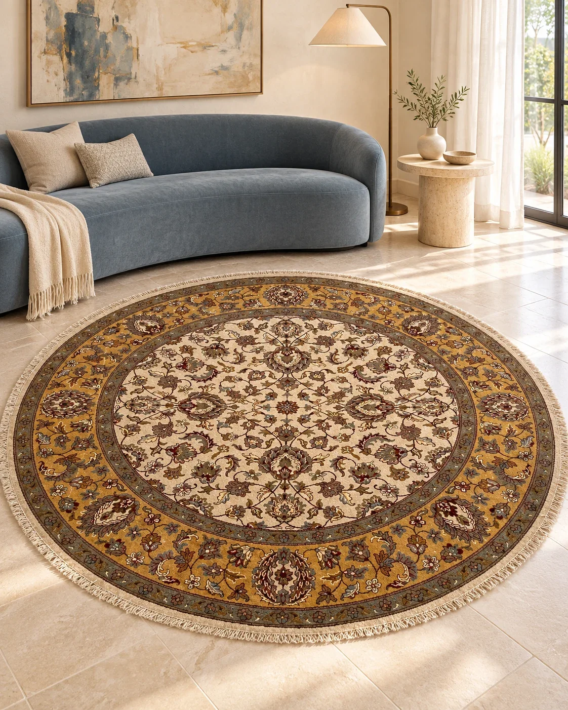 Hand Knotted rug ER-HK-007