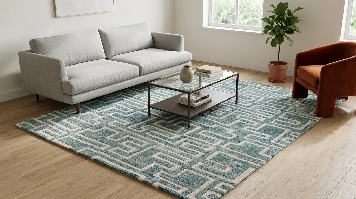 Hand tufted rug ER-HT-018