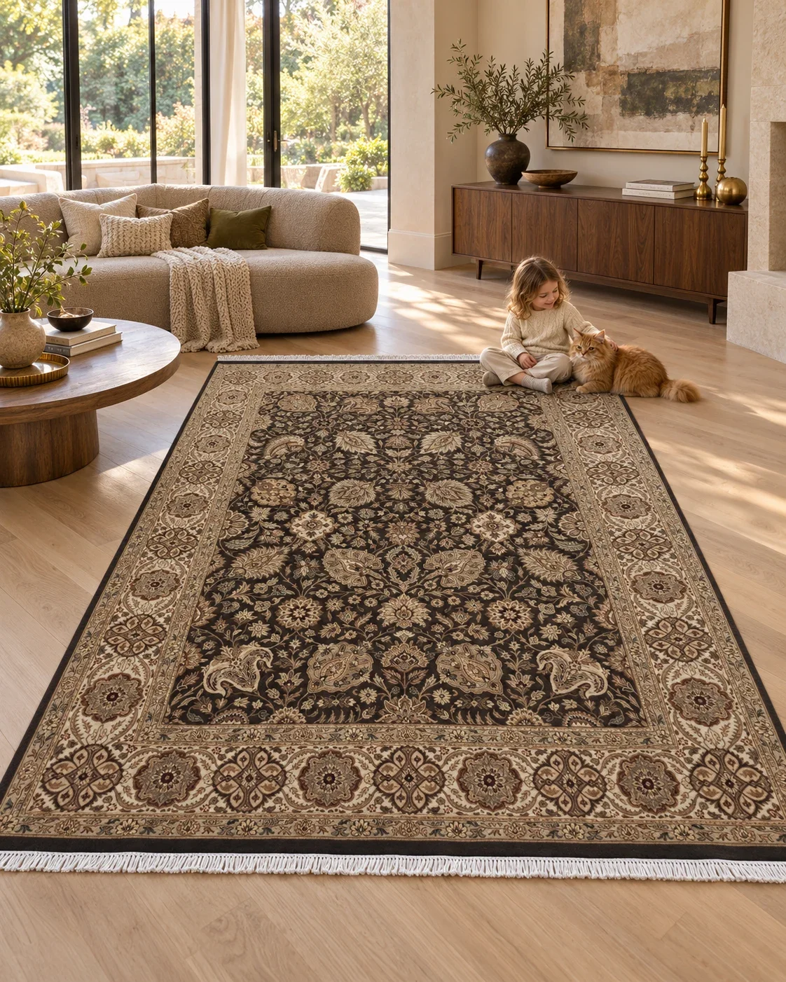 Hand Knotted rug ER-HK-009