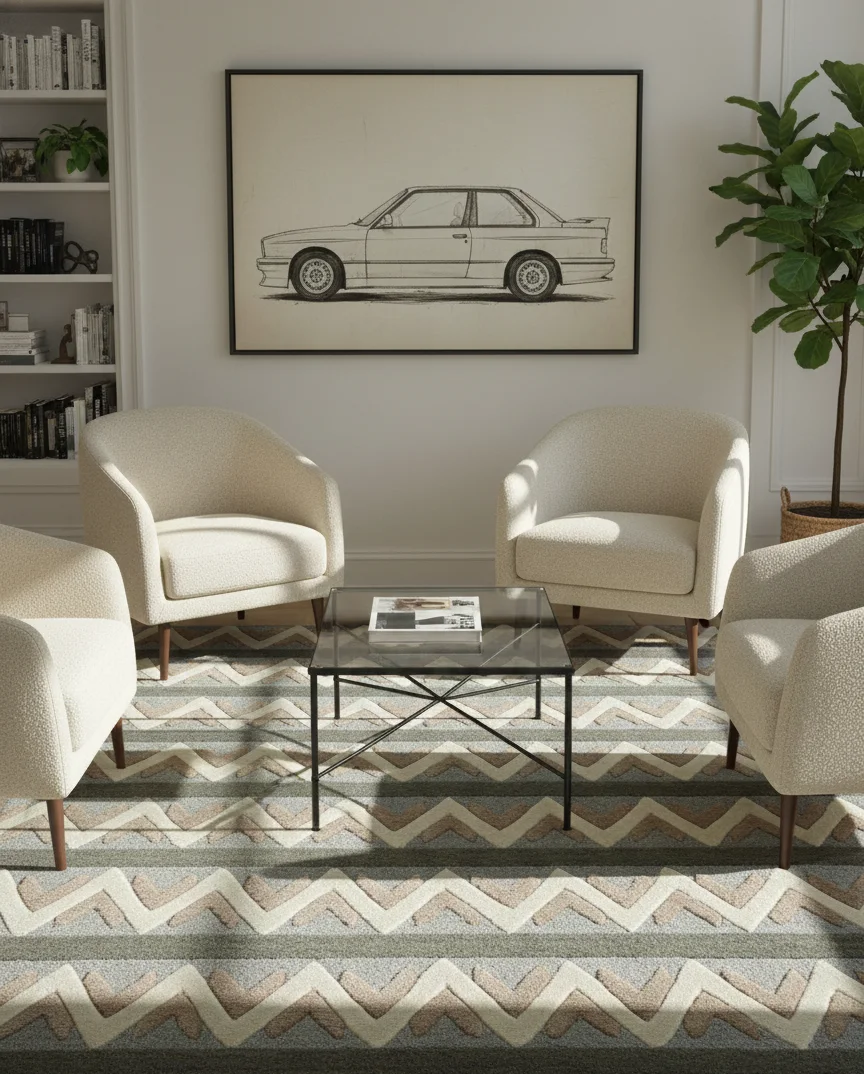 Hand tufted rug ER-HT-015