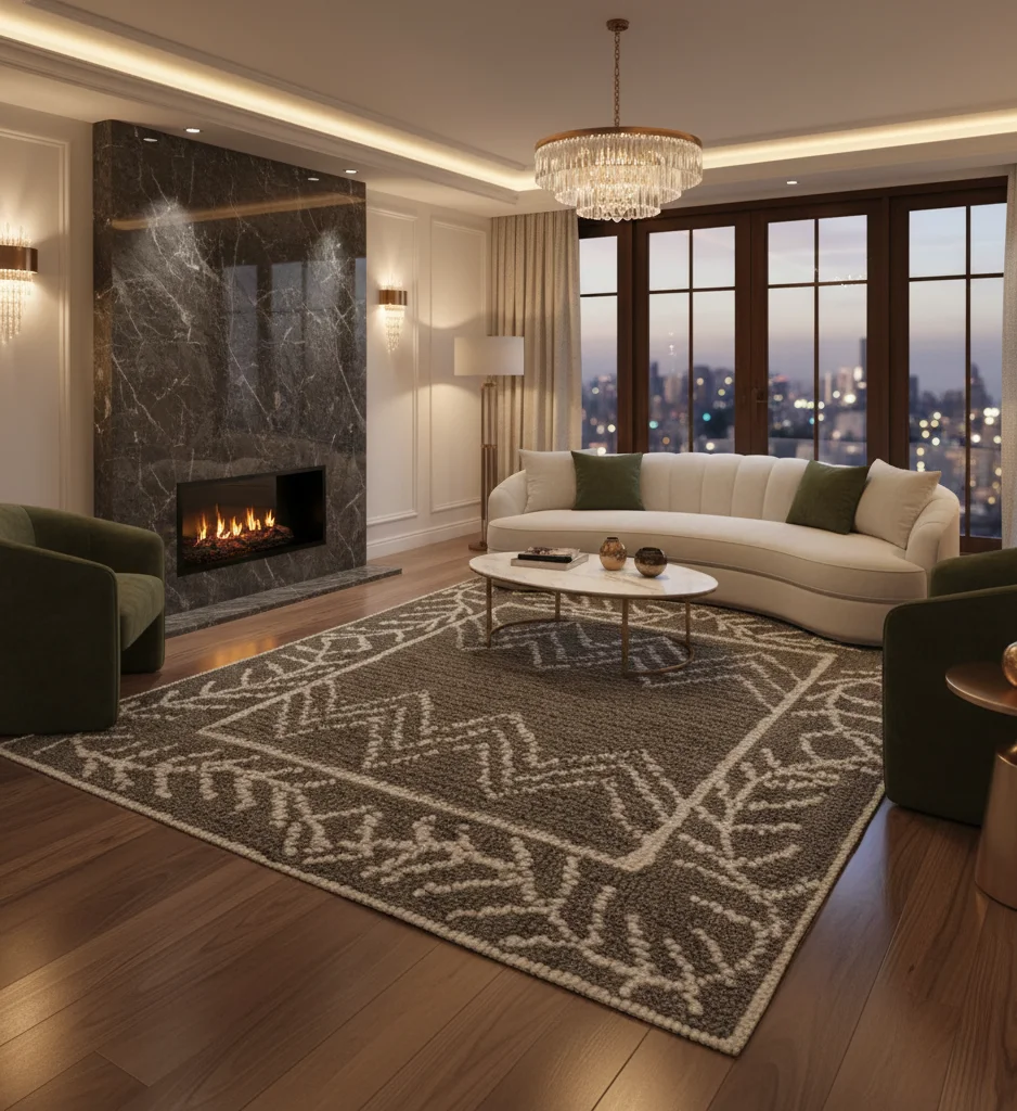 Hand tufted rug ER-HT-014