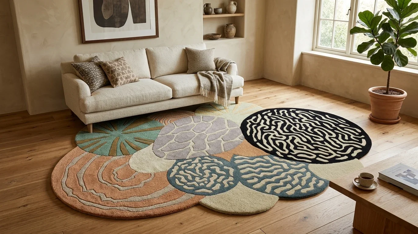 Hand tufted rug ER-HT-019
