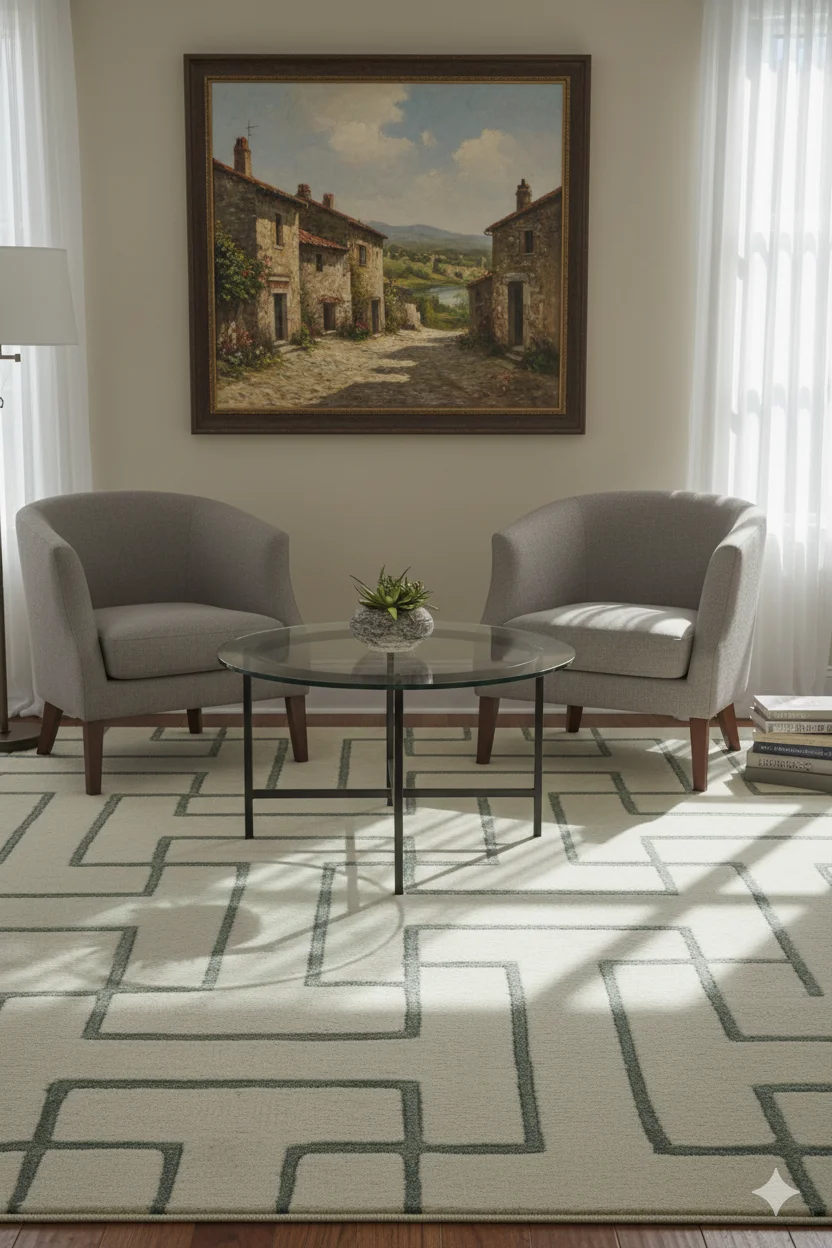Hand tufted rug ER-HT-006
